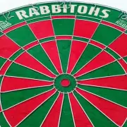 NRL Licensed DARTBOARD - South Sydney RABBITOHS