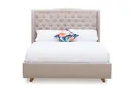ARAGON Fabric King Bed