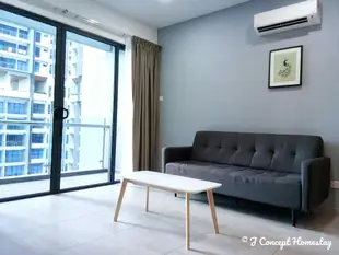 馬六甲市中心的2臥室公寓 - 98平方公尺/2間專用衛浴JC Concept Homestay @ The Atlantis Melaka