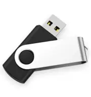 Flash Drive 2GB 20 Pack, Bulk USB 2.0 Flash Drives Thumb Drive Swivel Memory