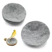 2pcs Canary Finch Bird Nesting Felt Pad Comfortable Bird Nest Sleeping Mat Bird
