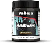 Vallejo Game Colour Wash Paint, Sepia, 200 ml
