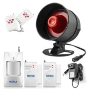 KERUI Wireless Home Alarm System Security Barglar Garage Motion Alert Siren Loud