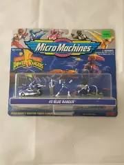 Power Rangers #3 Blue Ranger Micro Machines Scale Miniatures NEW In Box
