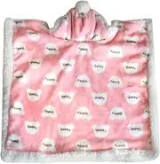 Dog Blankets for Medium Dogs | Thermal Dog Wearable Blanket Dog Throw Blankets | Cozy Dog Blanket Dog Warming Blanket with Hat for Winter Cold Weather