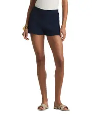 St. John Textured Pull On Shorts
