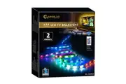 Sansai USB Powered RGB LED Light TV Backlight Strip Lights w Remote Control