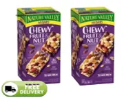 2 Pack - Nature Valley Chewy Trail Mix Fruit & Nut Granola Bars 48 ct.