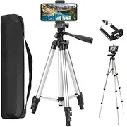 Telescopic Camera Tripod Stand Holder Phone Mount Fit for Smart Phones