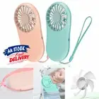 Electric USB Rechargeable Portable Hand Held Summer Mini Fan Air Cooler Small
