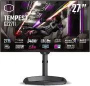 Cooler Master Tempest GZ2711 27” OLED 2K 240Hz QHD 2560 x 1440 Monitor FreeSync