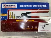 Interstate Pneumatic Hose Repair Kit With Crimp Tool, Part # H11FK