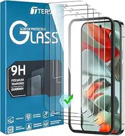 [4 Pack] T Tersely Screen Protector for Google Pixel 9/9 Pro, Fingerprint Compatible Tempered Glass with Installation Alignment Frame,Case Friendly,HD Clear