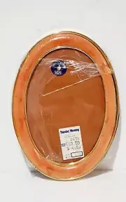 Vintage Picture Frame Oval Salmon 7"x 5" Elite Luxury Range