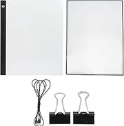 Baxnore Light Box Light Pad, Portable Tracing LED Copy Board Light Padwith Touch Switch, Adjustable Brightness LED Light Pad, Light Pad Tracer for Sketching