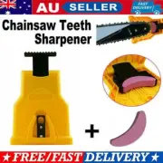 Woodworking Chainsaw Teeth Sharpener+Stone Grinder Sharpening Grinding Chain IH