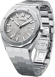 [CADISEN] Men's Automatic Watch Sapphire Glass 100 m Waterproof Watch