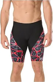 [Speedo] Men's Caged Out Jammer Endurance+ Swimsuit