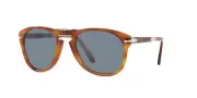 Persol STEVE MCQUEEN PO 0714SM Terra Di Siena/Light Blue Folding Sunglasses