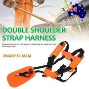 Universal Double Shoulder Strap Harness For Brushcutter Whipper Snipper Trimmers