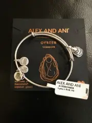 Alex and Ani 'Oyster II' Care | Protect Charm Bangle Bracelet