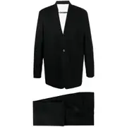 [Jil Sander] Jil Sander Single-breasted Two-piece Suit 50 IT BLACK