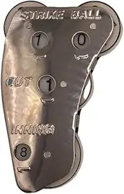 Markwort Stainless Steel 4-Dial Raised Letter Umpire Indicator