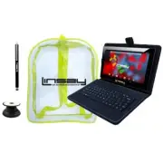 Linsay Kids 10 inch Android 12 Tablet with keyboard, stylus & Carrying Backpack