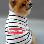SUPREME TEE 優質狗/貓 T 恤