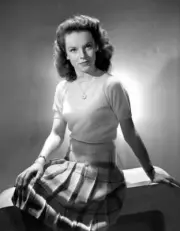Janet Waldo She portrays Emmy Lou on the Radio situation comedy 1940s Photo 5