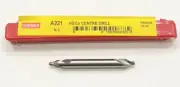 Dormer #2 Cobalt Double End Center Drill & Countersink 2 Flute 60 Deg