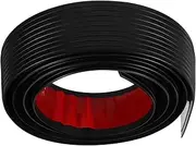 Rubber Door Threshold Ramp Self-Adhesive Rubber Ramp for Wheelchair Scooter Doorway Floor Tiles Threshold Transition Strip Reducer
