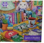 Re-Marks "Year of the Rabbit" 500 Piece Jigsaw Puzzle New Sealed