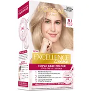 L'Oreal Excellence Creme Hair Colour 9.1 Light Ash Blonde Each