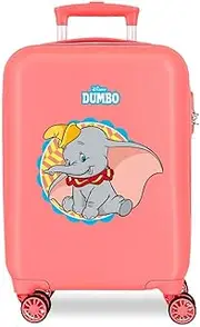 Joumma Disney Clasicos 2 Cabin Suitcase Pink 33 x 50 x 20 cm Rigid 2 kg Combination Lock Side ABS 2 kg 33L Hand Luggage, Pink, One Size, Cabin Suitcase