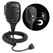 Rugged Radios HM-RM60-MM RM60 & RM45 Mobile Radio Hand Mic w/ Scosche MagicMount