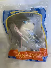Burger King 1997 Anastasia Disney Pooka Plush 8" Dog NOS SEALED