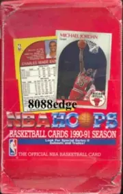 1990-91 HOOPS SERIES 2 NBA SEALED BOX: MICHAEL JORDAN -SHAWN KEMP/GARY PAYTON RC