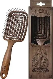 Yao Vented Wet Brush – Curly Scalp Hair Brush for Curly Thin Long Short Dry Wavy Wet Hair with Flexible Design for men, women, and kids