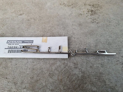 Nissan S14 Silvia boot badge chrome NEW 200SX 78894-65F10
