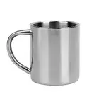 220ml Water Cup Double Wall Stainless Steel Coffee Mug with Handle for Kids