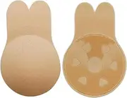 [Generic] Push Up Bras Adhesive Silicone Strapless Invisible Bra Reusable Sticky Breast Lift Tape Nipple Cover Bra Pads for Women
