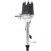 Aeroflow Chevy Sb Bb Ready to Run Dist Vac Advance Black Cap - AF4010-8360BLK