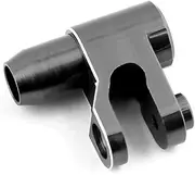 OwlKay RC Accessories Metal 25T Steering Servo Horn Servo Arm for 1/5 Traxxas X-Maxx Xmaxx 6S 8S RC Monster Truck Upgrade Parts Accessories (Size : Black)
