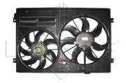 LEFT/ REAR/ RIGHT FAN RADIATOR FITS: VW PASSAT B7 1.4 TSI/1.8 TSI/2.0 TSI/1.6