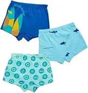[YouGotPlanB] Kids Boys Cotton Boxers - Surfing Theme Prints - 100% Cotton (Set 3)