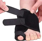Ezonedeal AOLIKES Toe Correction Thumb Tape Physical Pain Relief Big Bone Toe Corrector Magnetic Belt Foot Thumb Movement Protection (Left)