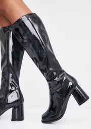 [Ellie Shoes] Nocturnal Go-Go Baby Boots