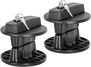 Jerry Cans Petrol Can Lock Bracket Mount for 10 20 30L Jerry Fuel Can Gas Tank Oil Container Spare Petrol Tank Backup with Key Petrol Cans(2PCS for 20L)