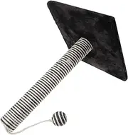Cat Scratching Post Reusable Cat Scratcher with Hanging Ball Kittens Safe Material for Interactive Play and Home Decor